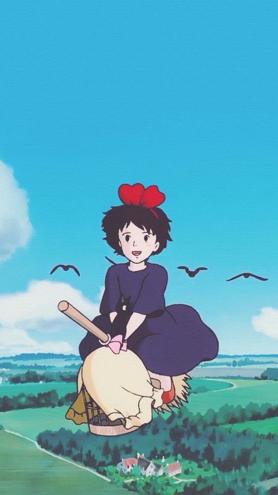 魔女宅急便手机高清壁纸 所谓的成长就是在逆境中学会坚强 腾讯新闻