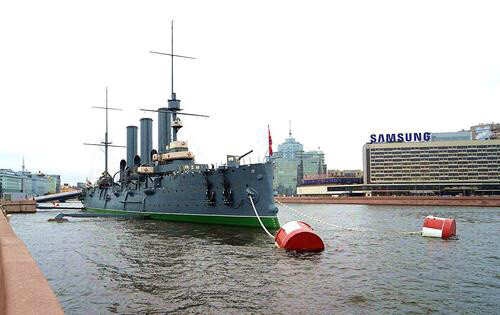 沙皇俄国时代的军舰其实也是向人家定购