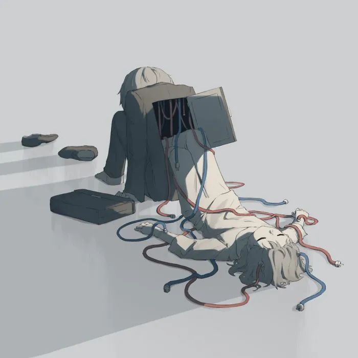 22幅悲伤的插画只有孩子才能看懂大人却理解不了