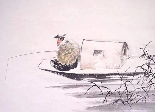 日本收藏一幅中国画,画上有船无水被称千古名作,细看就知评价准确