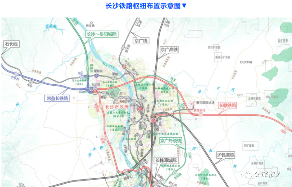 長沙西站設計確定12臺22線85萬平米長沙迎來雙高鐵站時代