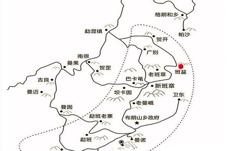 普洱名山介绍之布朗山篇名山名寨古茶树现存量及茶叶特点