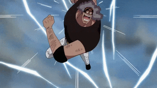 海贼王,卡普才是真正的一拳超人,打谁都一拳,根本不屑大将之位