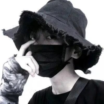 qq头像大全66张戴口罩帅气男生头像