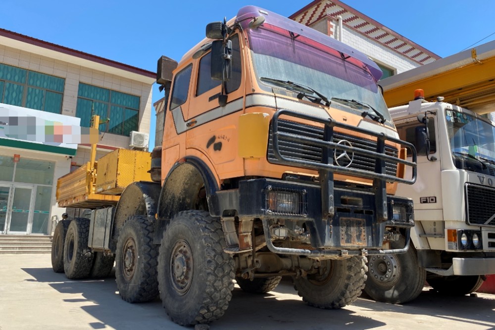 奔馳ng4850重型運輸車 延續了ng基因的德國壯漢