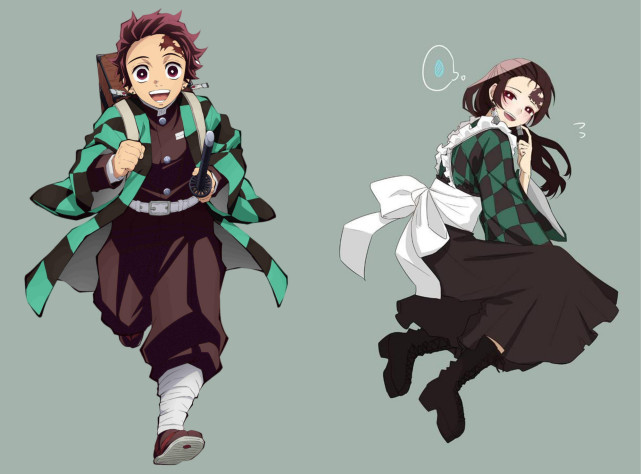 炭治郎作为本作品的主角,拥有水之呼吸和日之呼吸,个性温柔善良,为了