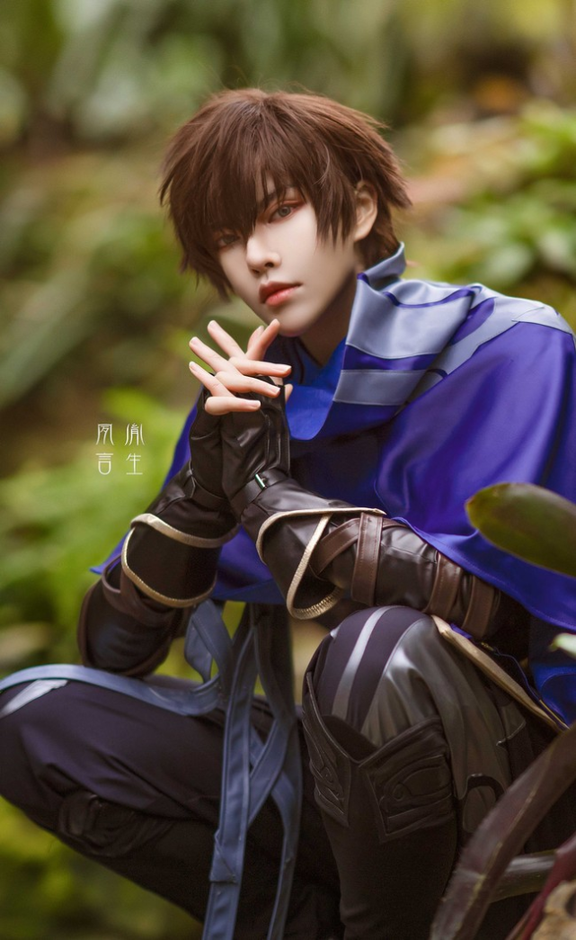 颜值男神王者荣耀67澜cos看到没有这是我的澜朋友