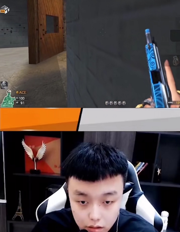 cf一哥广君疯狂甩狙不用瞄准就能击杀对方广君这是肌肉记忆