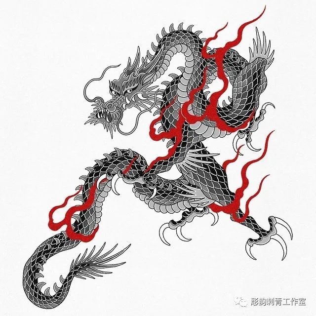 《传统》——古风传统纹身刺青手稿