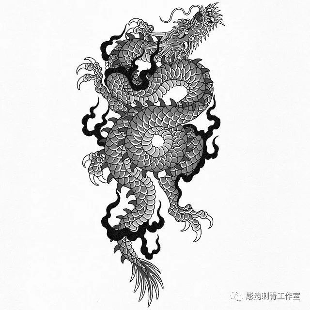 《传统》——古风传统纹身刺青手稿