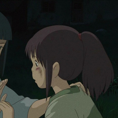 千与千寻高清动漫情侣头像