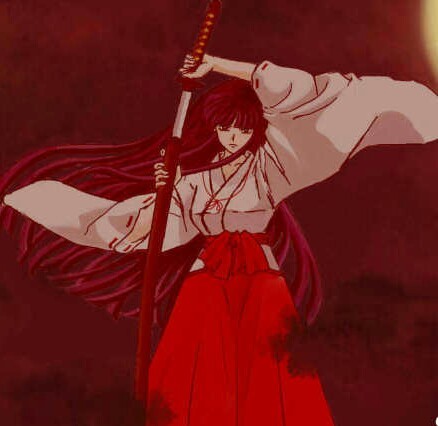 犬夜叉动漫女头像戈薇vs桔梗