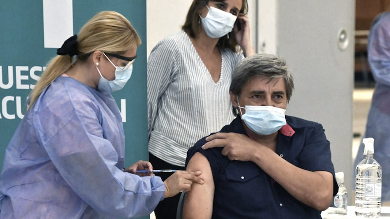 阿根廷新增新冠肺炎确诊病例12141例 累计确诊超181万例