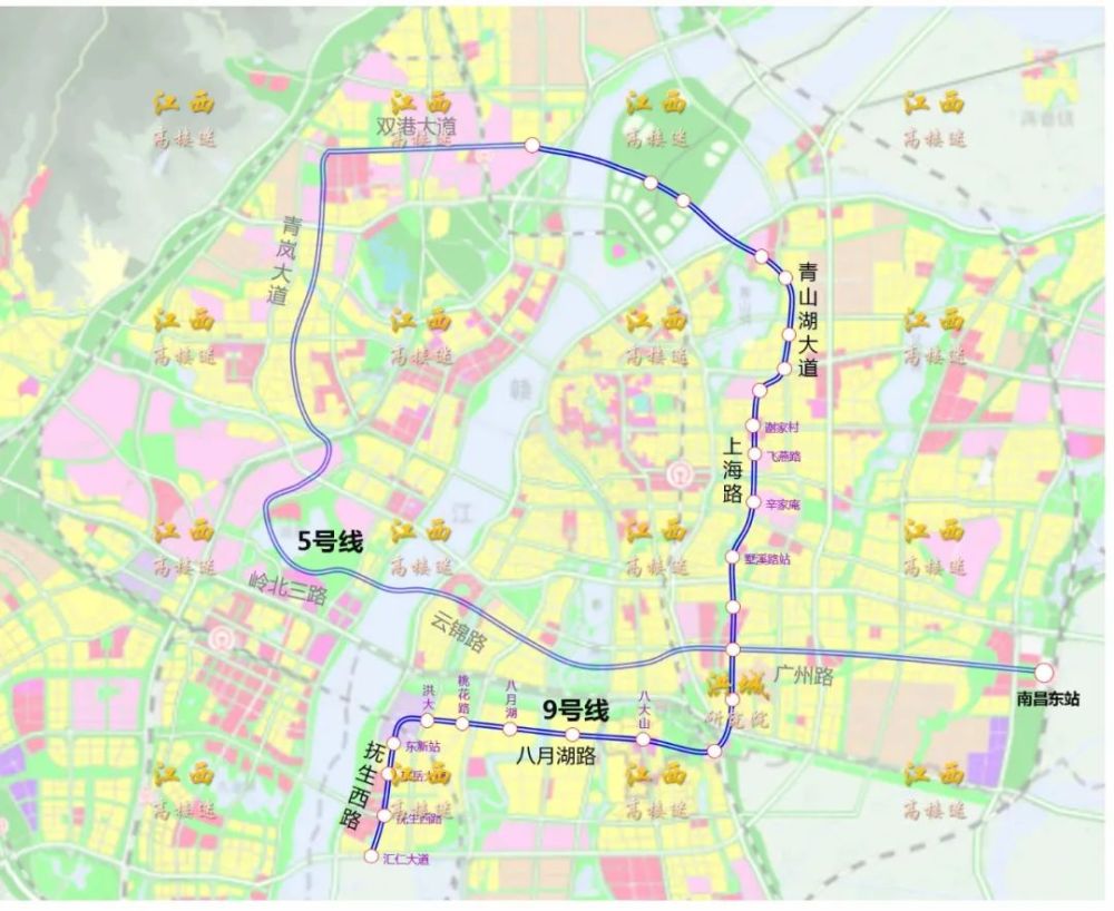 50公里雙延線締造南昌地鐵現役最長線超級環線將由此線補缺