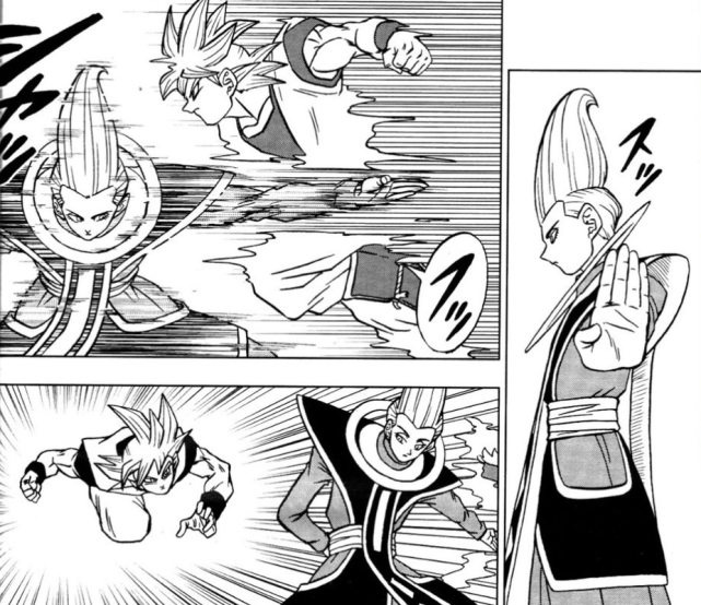 龙珠超68话图透 自在记忆悟空被维斯完虐 新boss开眼