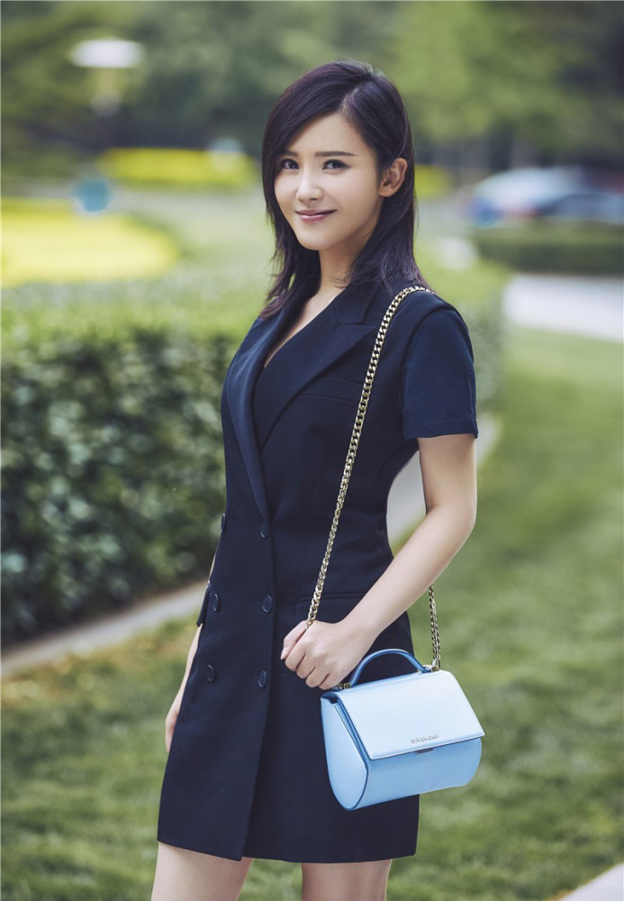 南京女演员杨子姗,气质清纯,外表靓丽