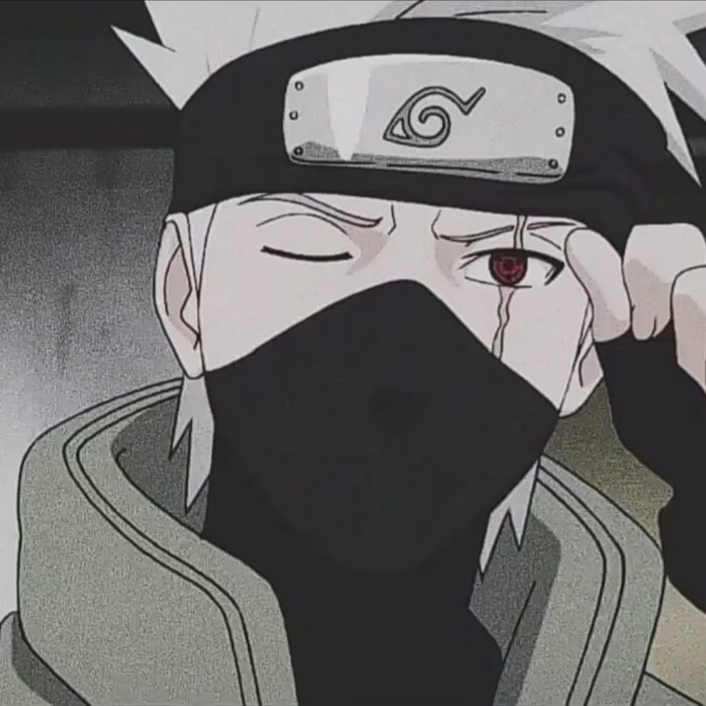 动漫头像火影忍者佐井卡卡西头像要学会微笑