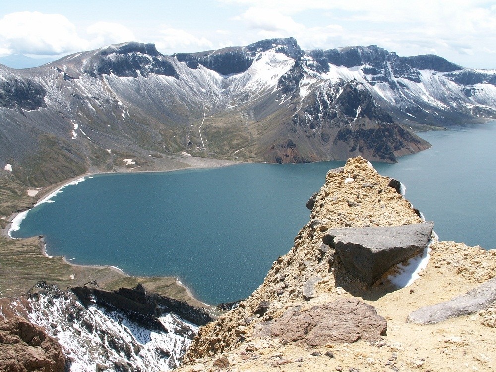 長白山天池休眠火山