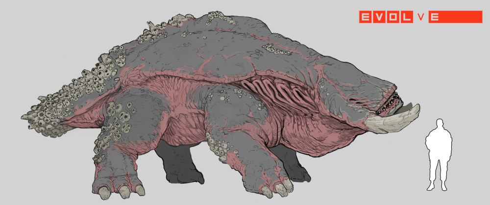 歌利亚▲《新战神》世界蛇头部的多种设计▲《新战神》巴德尔的龙