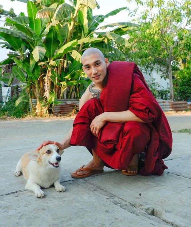 灵气笑容缅甸男模paingtakhon出家被封世上最帅和尚