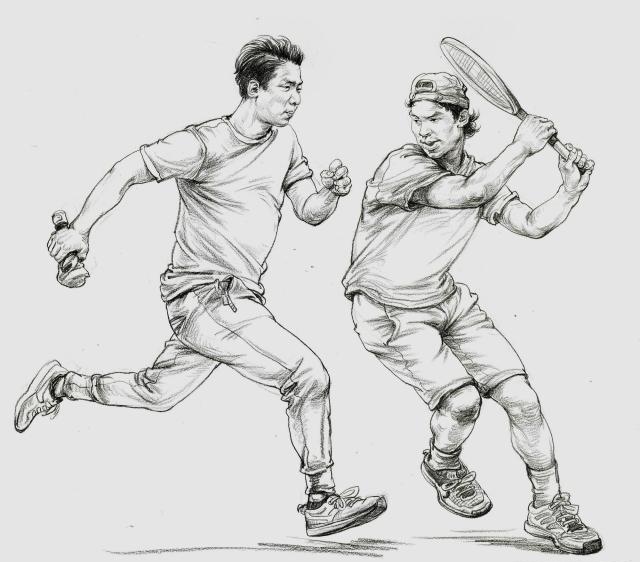 人物动态速写分析总结动态速写绘画注意要点以及容易出现的问题