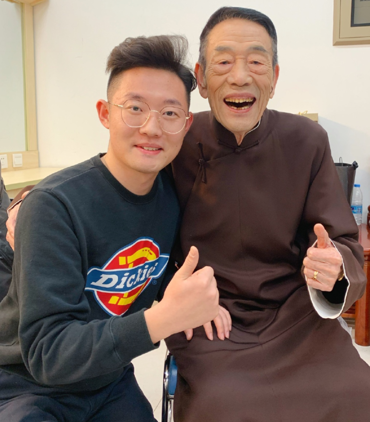 与马志明杨少华石富宽同框合影德云总教习执镜他是谁