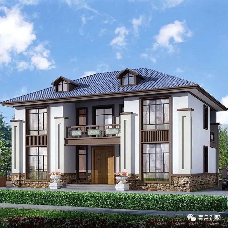 15411米二层新中式小别墅传承大宅风范