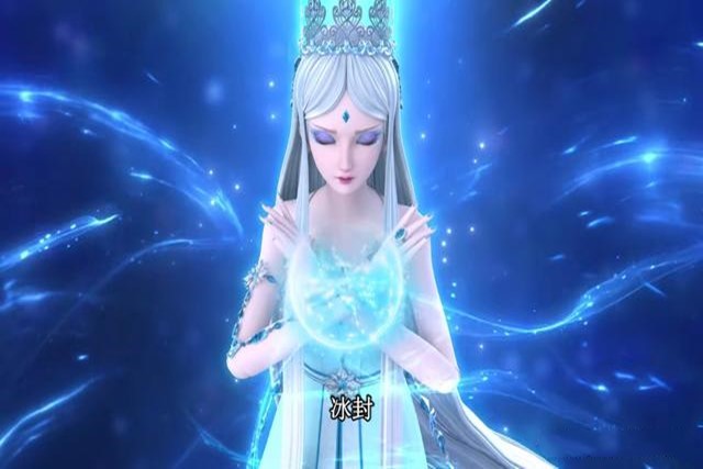 叶罗丽:冰公主和孔雀爱心对比,一位冰封自己,一位终于认真了