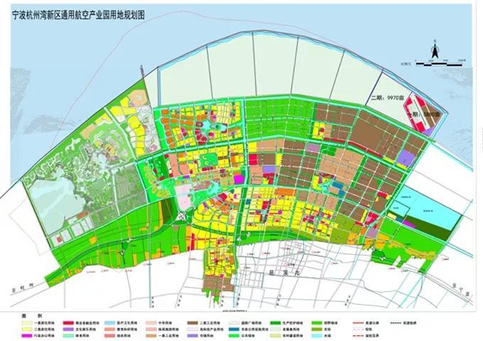 杭州湾通航产业园规划图