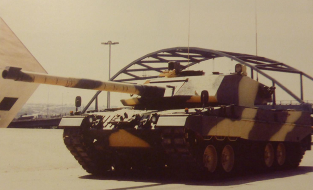 乔巴姆复合装甲也不好使卖不出去的英国维克斯mk7坦克