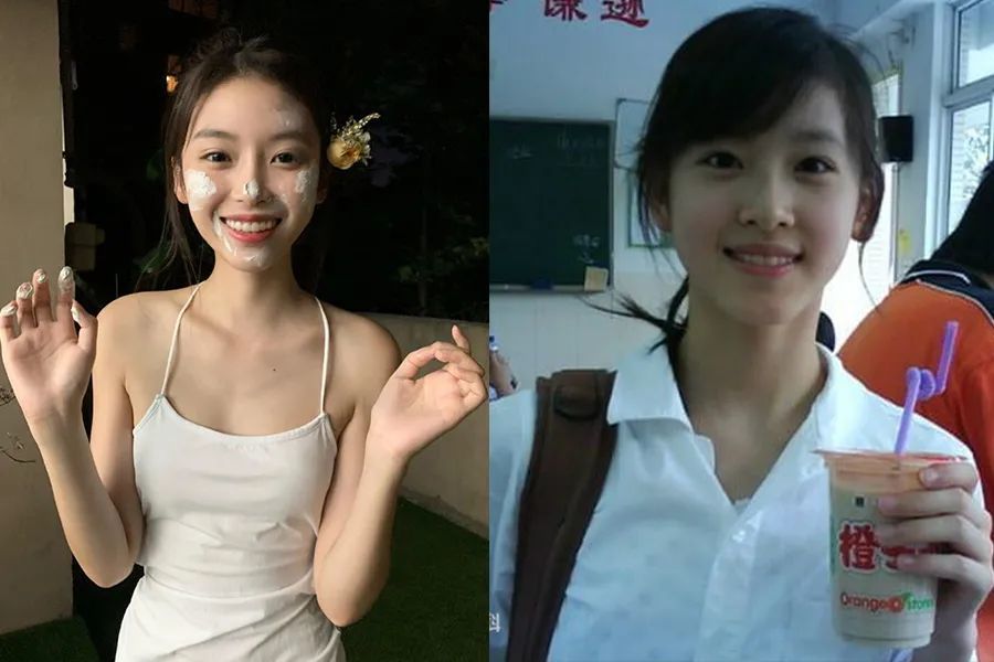 半藏森林原名胡文婕,96年出生,身高虽然只有161cm,但胜在长着一副对比