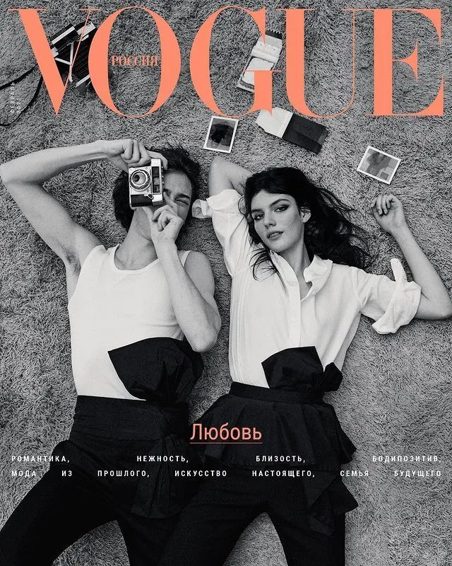 他們首次登上vogue雜誌封面