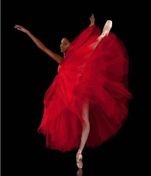 当舞者旋转着优美舞姿的时候,她们就是一只最漂亮的白天鹅,而当她说话