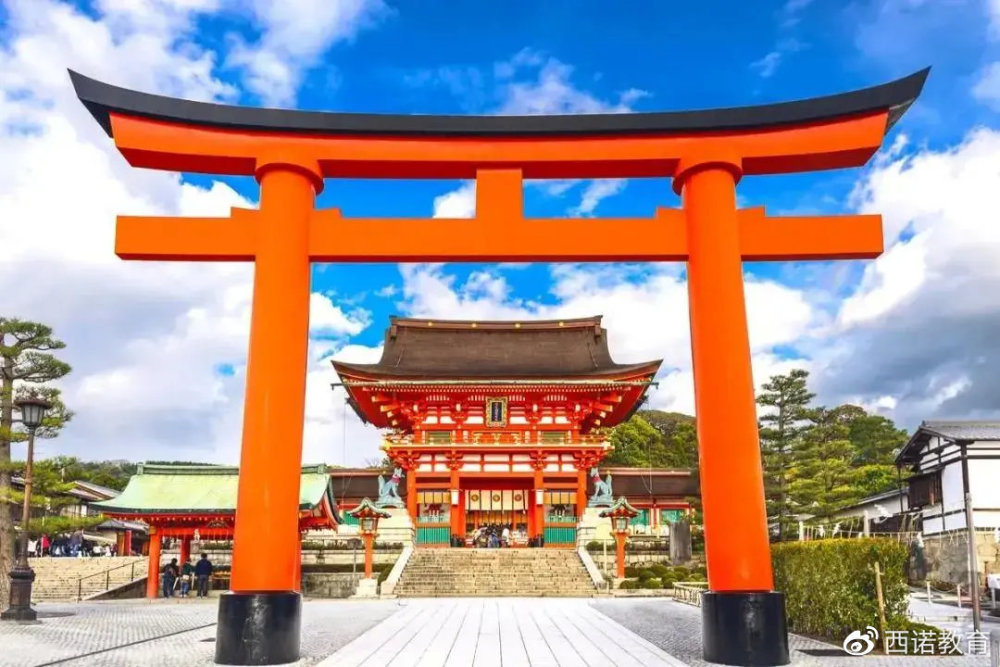 通往神域的入口 日本特色 鸟居 简直美翻了 腾讯新闻