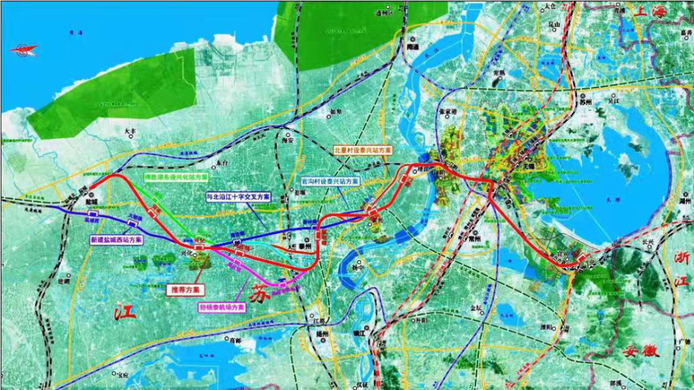 【新靖江】北沿江高铁,姜八路建设,新港城医院…都已纳入规划