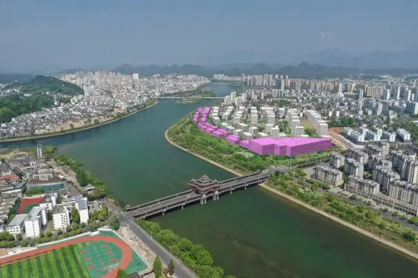 黄山市中心城市三江口区域即将增加一城市综合体项目