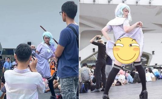 漫展是福利姬蹭流量的圣地吗空档的处决结果大快人心