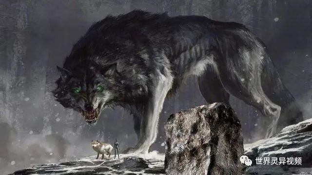 巨狼芬尼尔:因其过于强大被奥丁扔进了人间世界的无底深海之中.