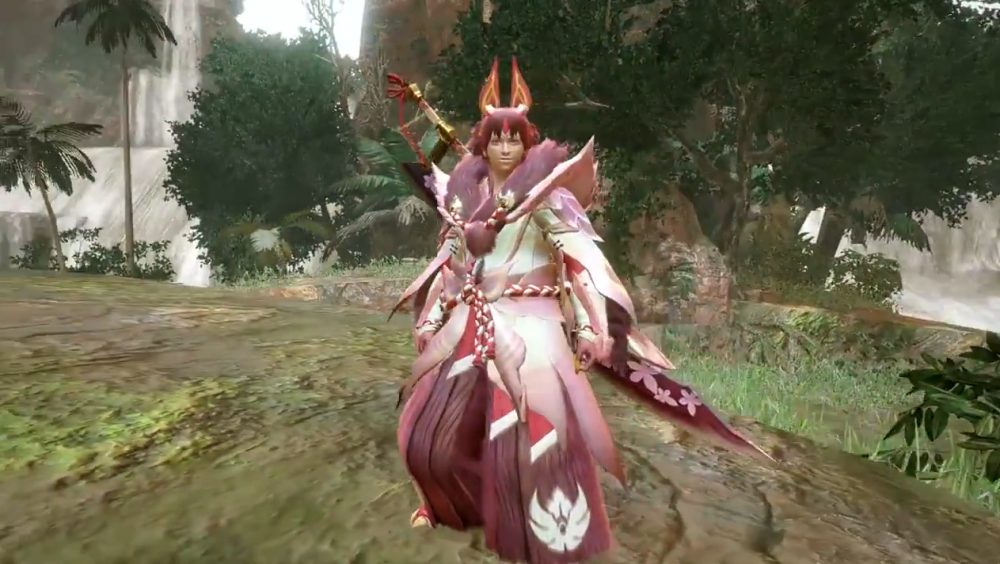 怪物猎人崛起泡狐龙装备实机演示公开华贵的婚礼服饰