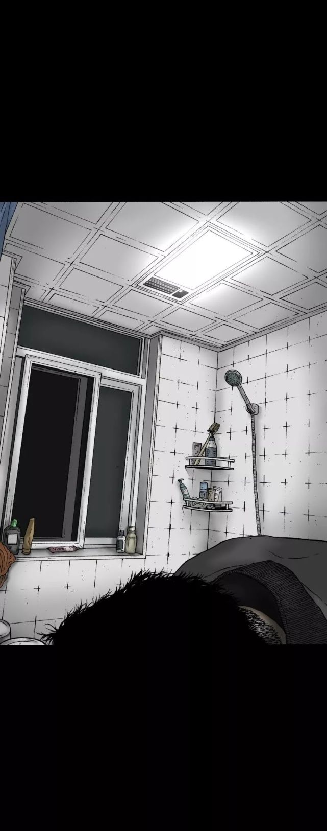 【恐怖漫画】洗脸 洗手间角落的东西