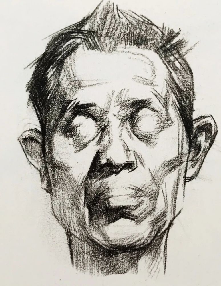 基础绘画教程速写头部讲解示范