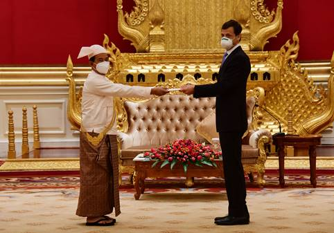 美国驻缅新大使上任|缅甸_时政|美国_时政|吴温敏|内比都