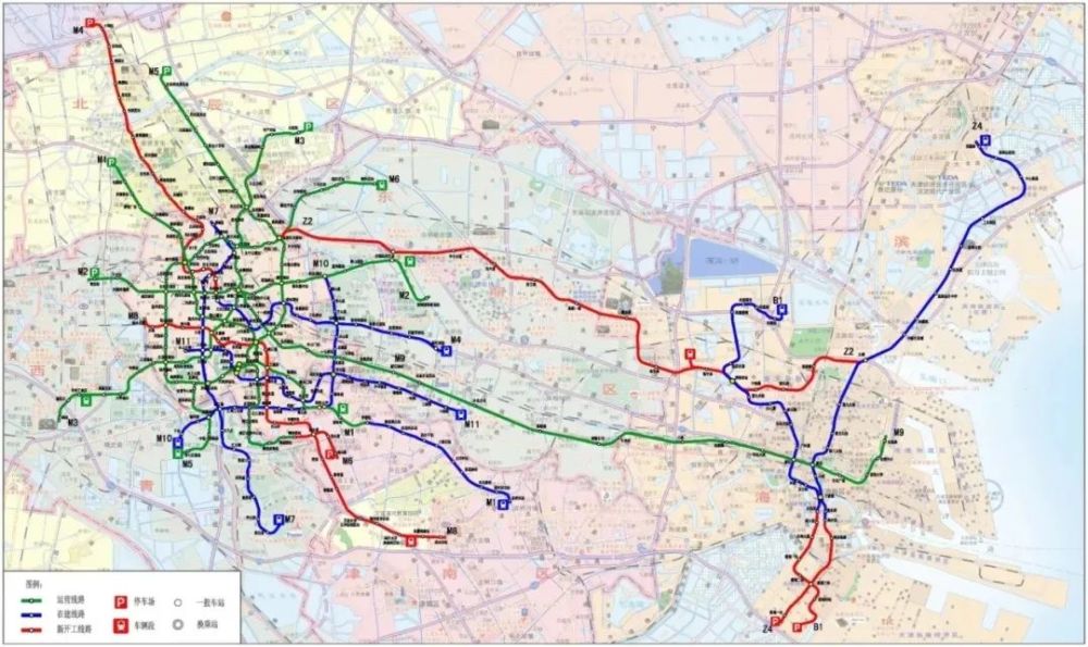 2021天津地鐵大年這些線路即將開通最快年底