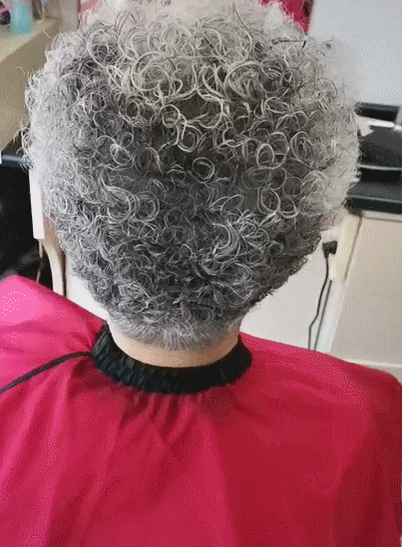 老年人短发怎么烫洋气这些现场实拍的小卷发型时髦洋气还减龄