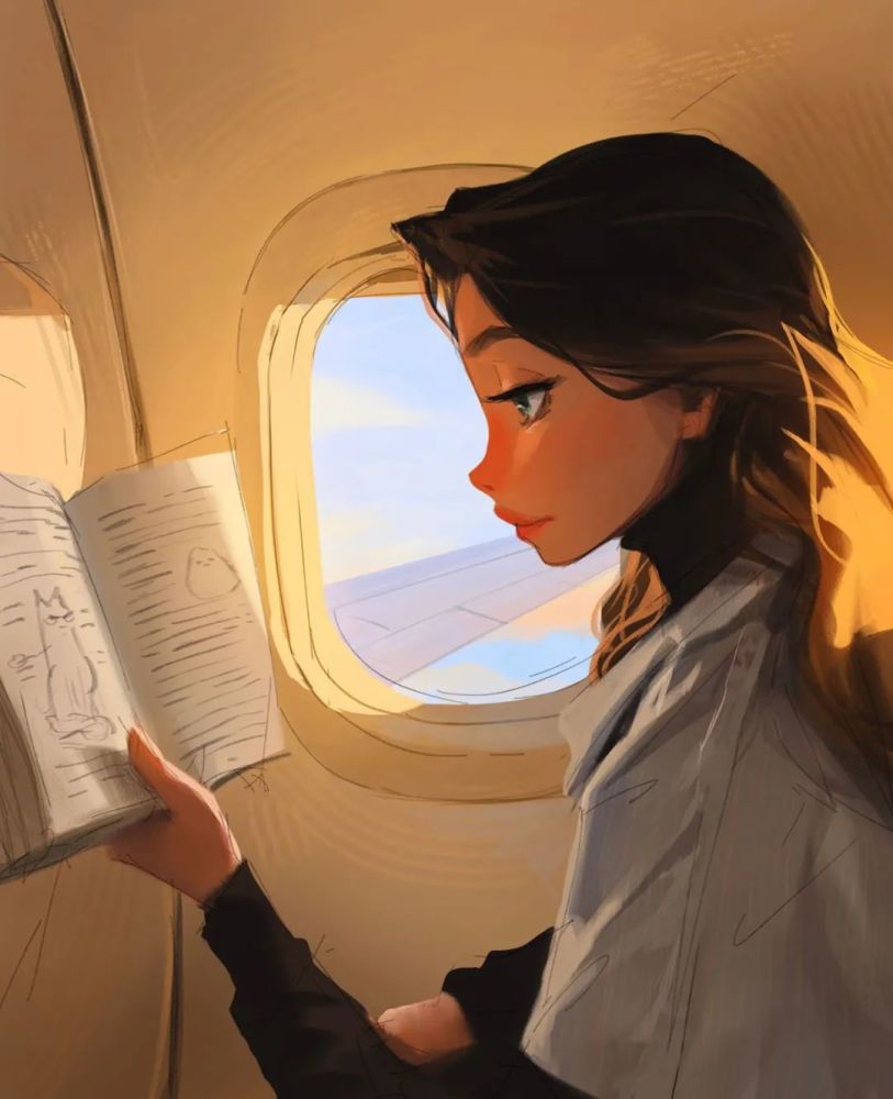 插画师 sam yang 一组人像插画_腾讯新闻