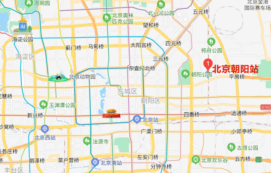 实地探访京哈高铁起点北京朝阳站北京第四大火车站