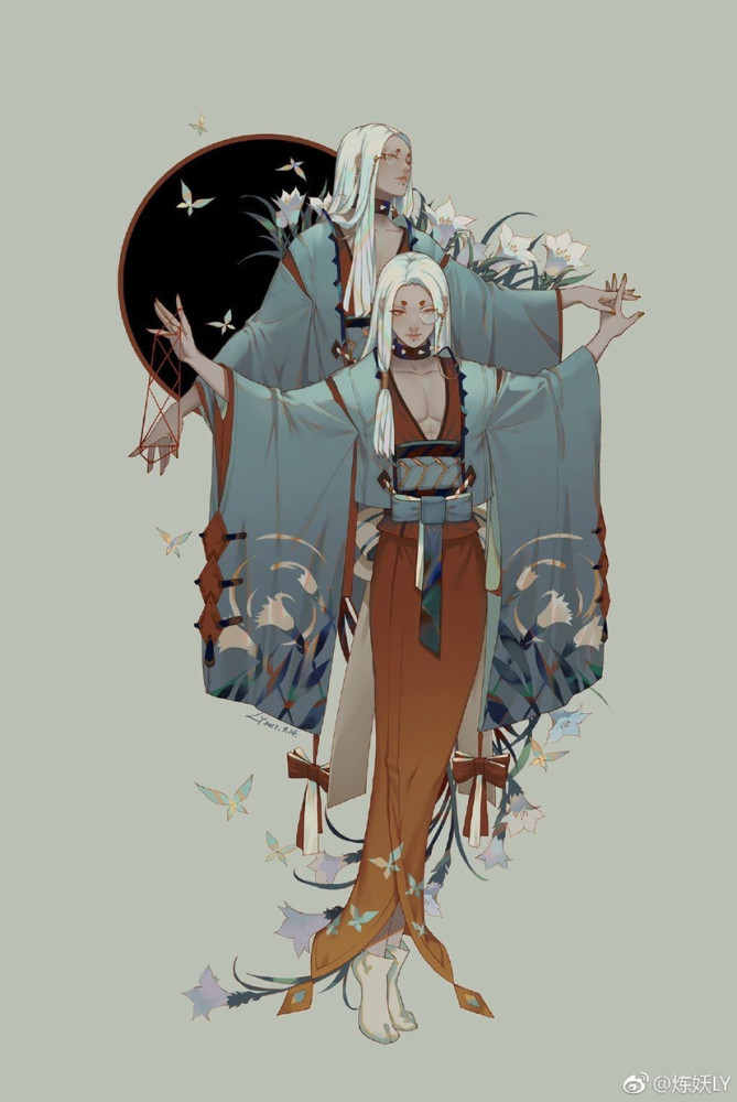 古风人物插 来自中国画师笔下的十二星座拟人 这也太妖了吧 壁纸头像 腾讯新闻