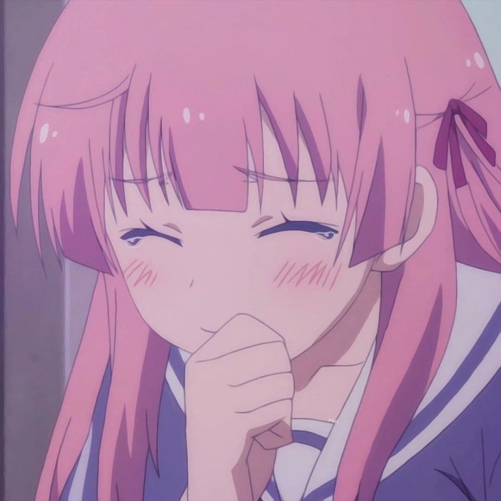 招桃花动漫温柔女生头像超可爱107