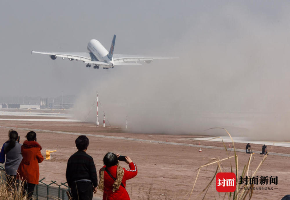 新机场试飞结束铁鸟归巢图集