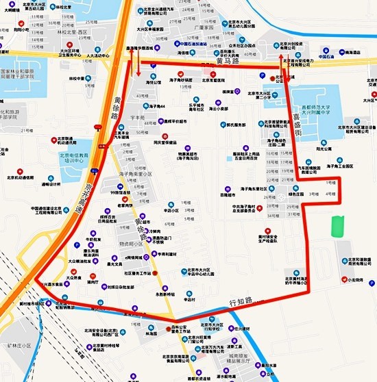 北京大兴天宫院街道再增5个封闭社区 所辖区域交通封闭式管理